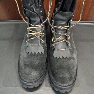 Franks Custom 10" Hand Made Crafted Fire Commander Boots 11D